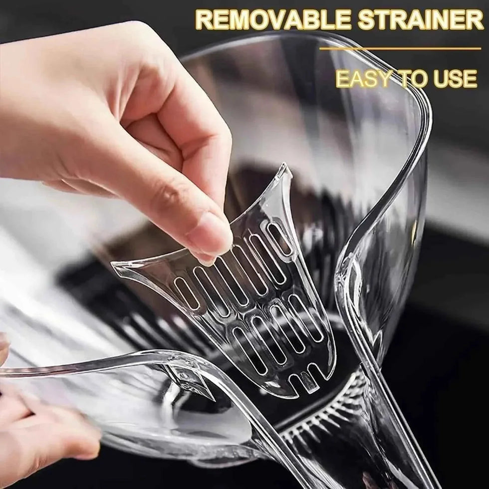 Multipurpose Kitchen Basket - Acrylic Drainage Basket for Fruits and Vegetables