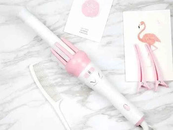 Automatic hair curler with 360 degree spin technology | Trenducts.pk