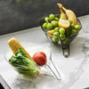 Multipurpose Kitchen Basket - Acrylic Drainage Basket for Fruits and Vegetables - Clarify.pk