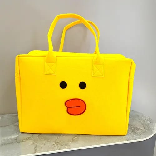 Cartoon Emoji Kids Travel Bag