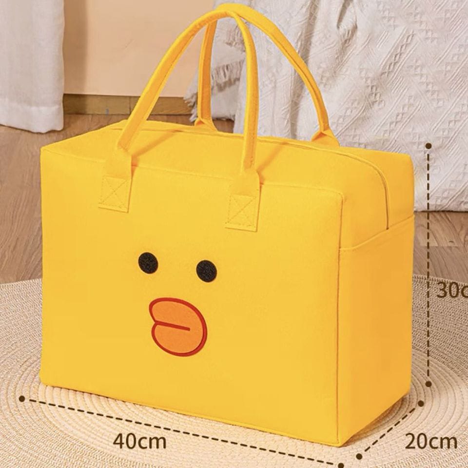 Cartoon Emoji Kids Travel Bag