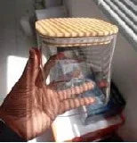 Premium Square Kitchen Storage Jar - Clarify.pk