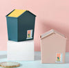 Hut Shape Mini Desktop Trash Can - Cute Office Bin - Trenducts.pk