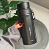 Premium 520ml Vacuum Travel Bottle - Insulated Coffee Mug (Random Color) - Trenducts.pk