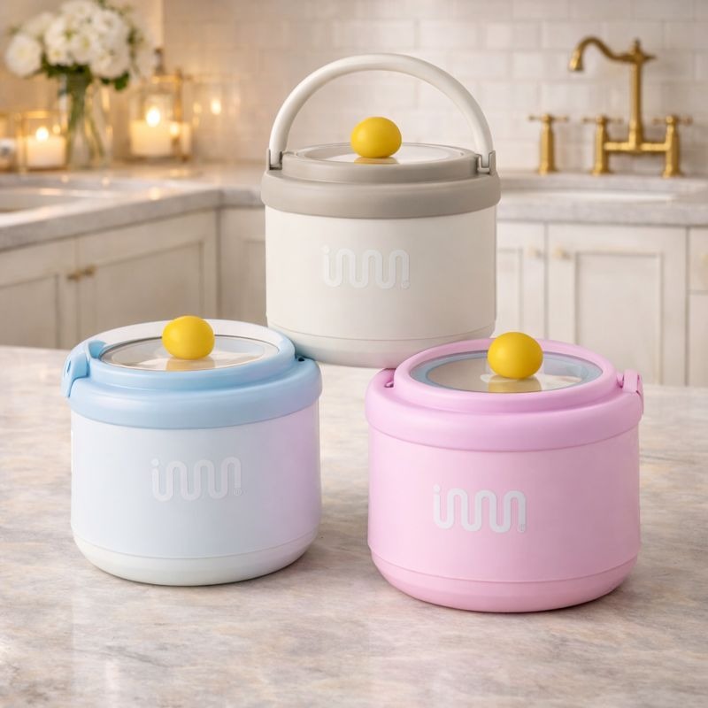 Insulated Stainless Steel Lunch Box – Thermal Food Jar MJ