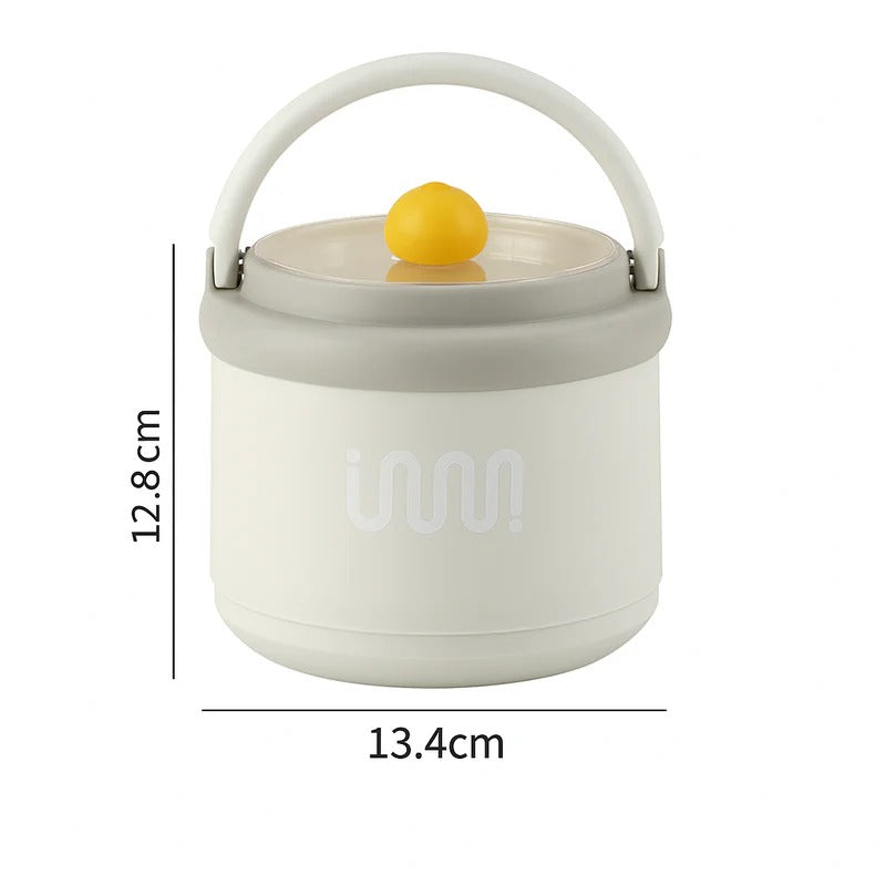 Insulated Stainless Steel Lunch Box – Thermal Food Jar MJ