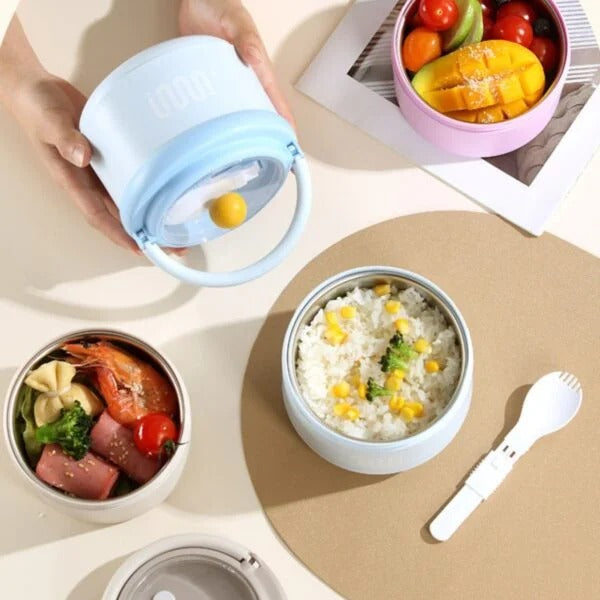 Insulated Stainless Steel Lunch Box – Thermal Food Jar