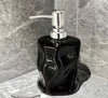 Luxury Twisted Design Soap Dispenser – Sculptural Resin Liquid Pump GH