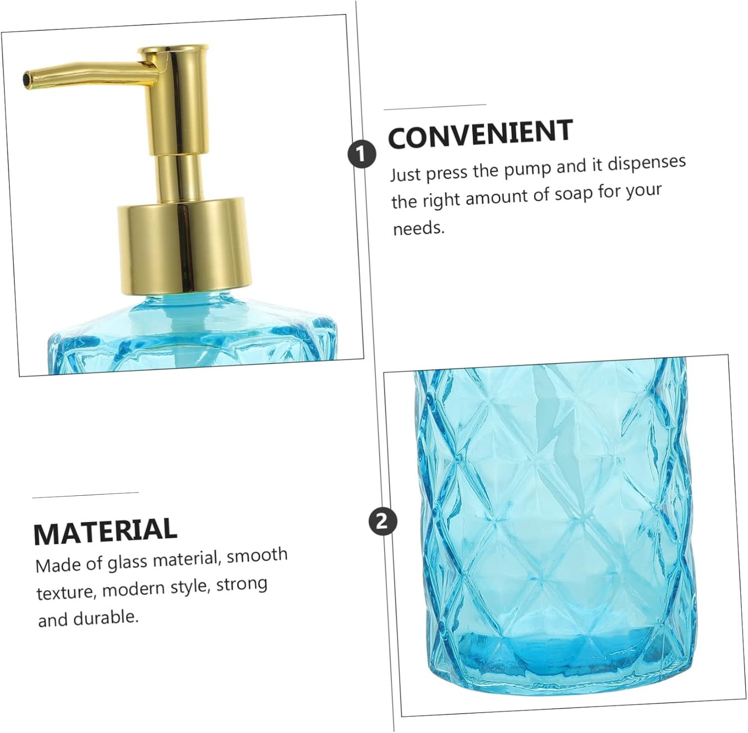 Luxury Diamond Design Soap Dispenser GH