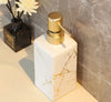 Square White Marble Soap Dispenser