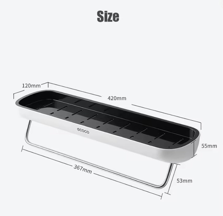 ECOCO Wall-Mounted Bathroom Shelf