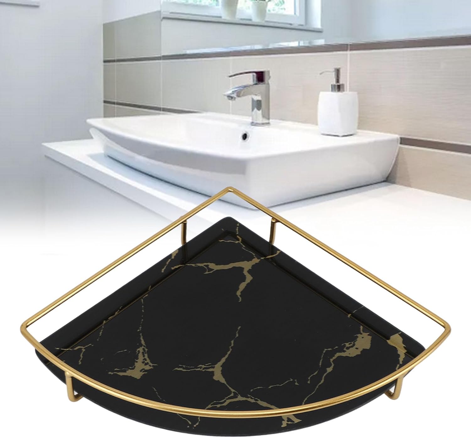 Bathroom Corner Marble Shelf GH