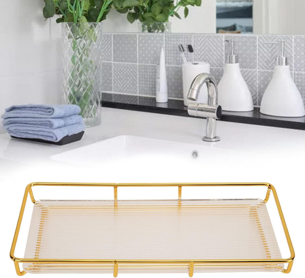 Luxury Bathroom Vanity Tray