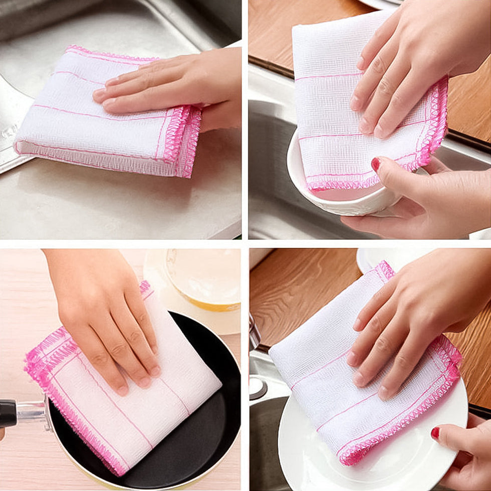 Kitchen Dish Cleaning Towels Set