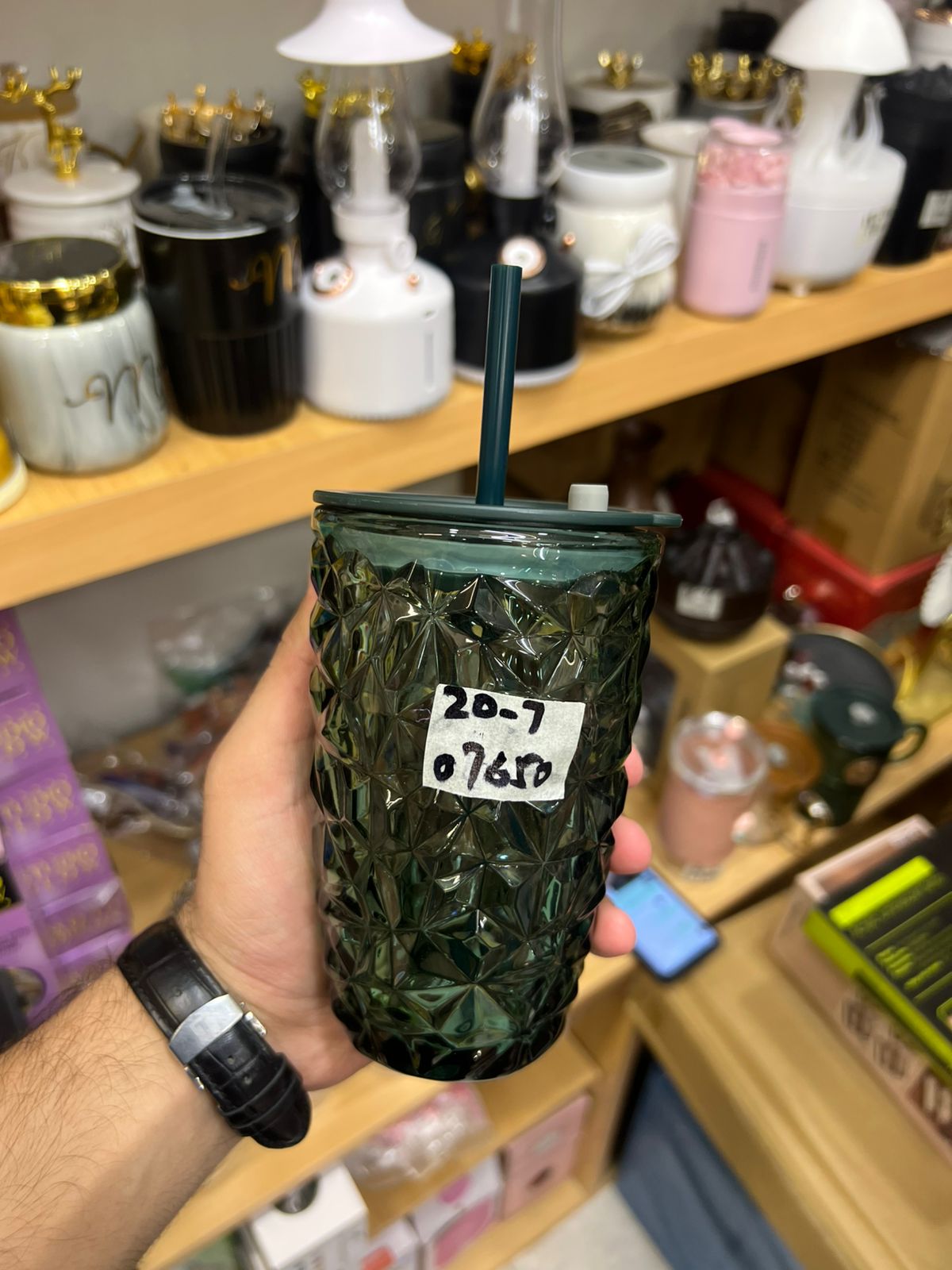Bloom Insulated Glass Sipper – Aesthetic Tumbler
