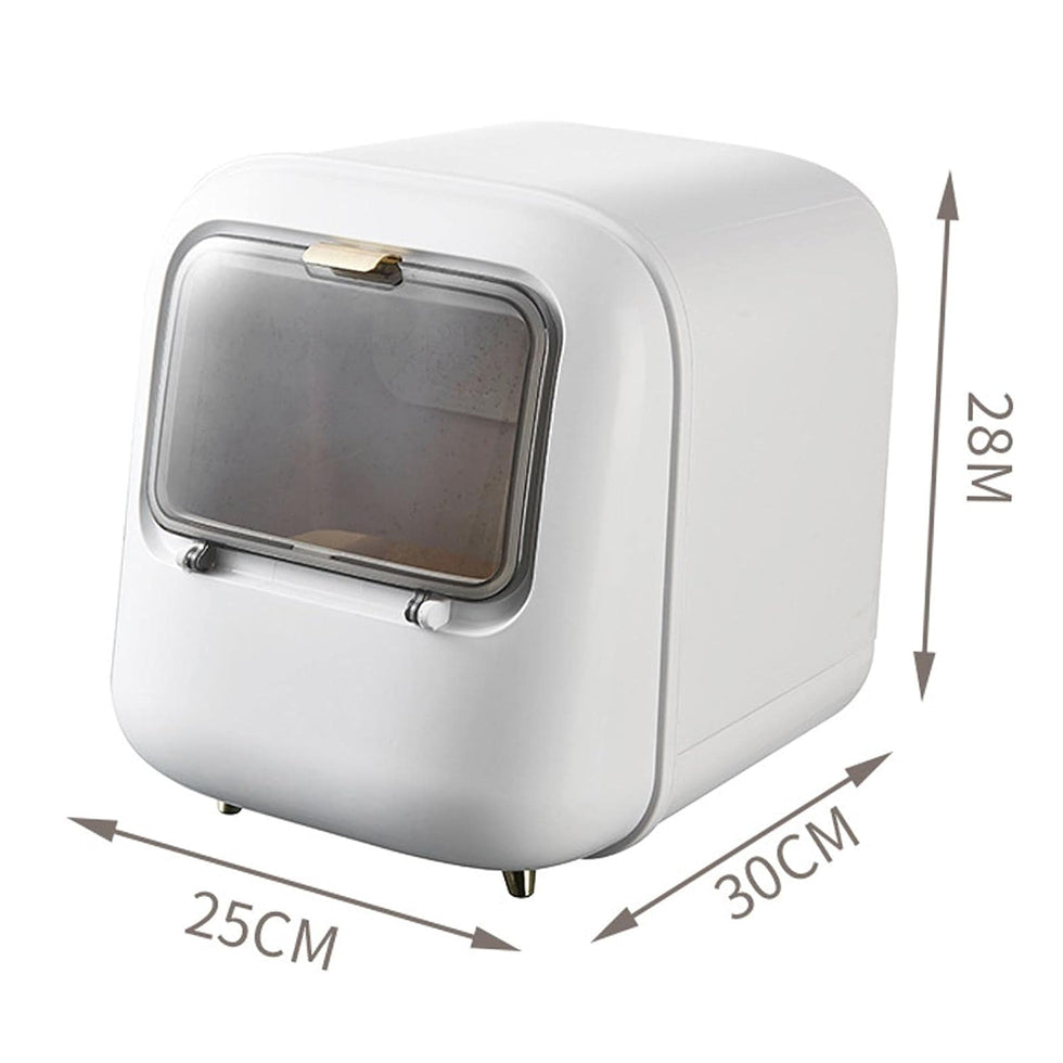 10kg Airtight Rice Storage Container & Grain Bin GH