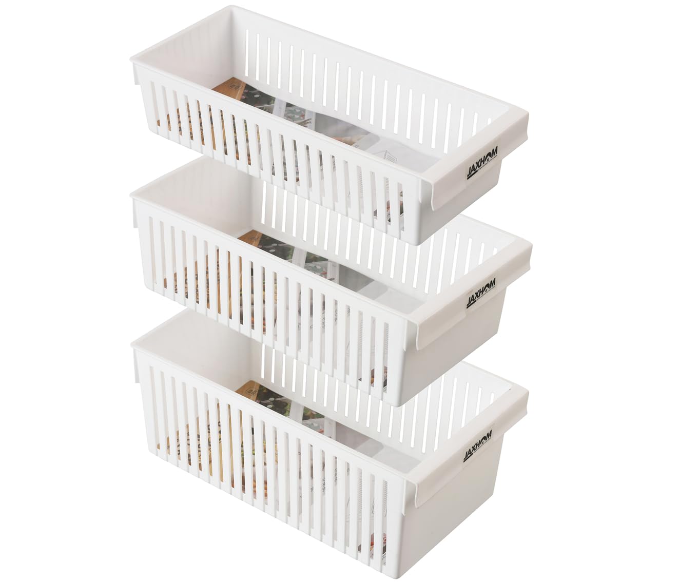 Multi-Purpose Plastic Storage Basket – Ventilated Home Organizer GH