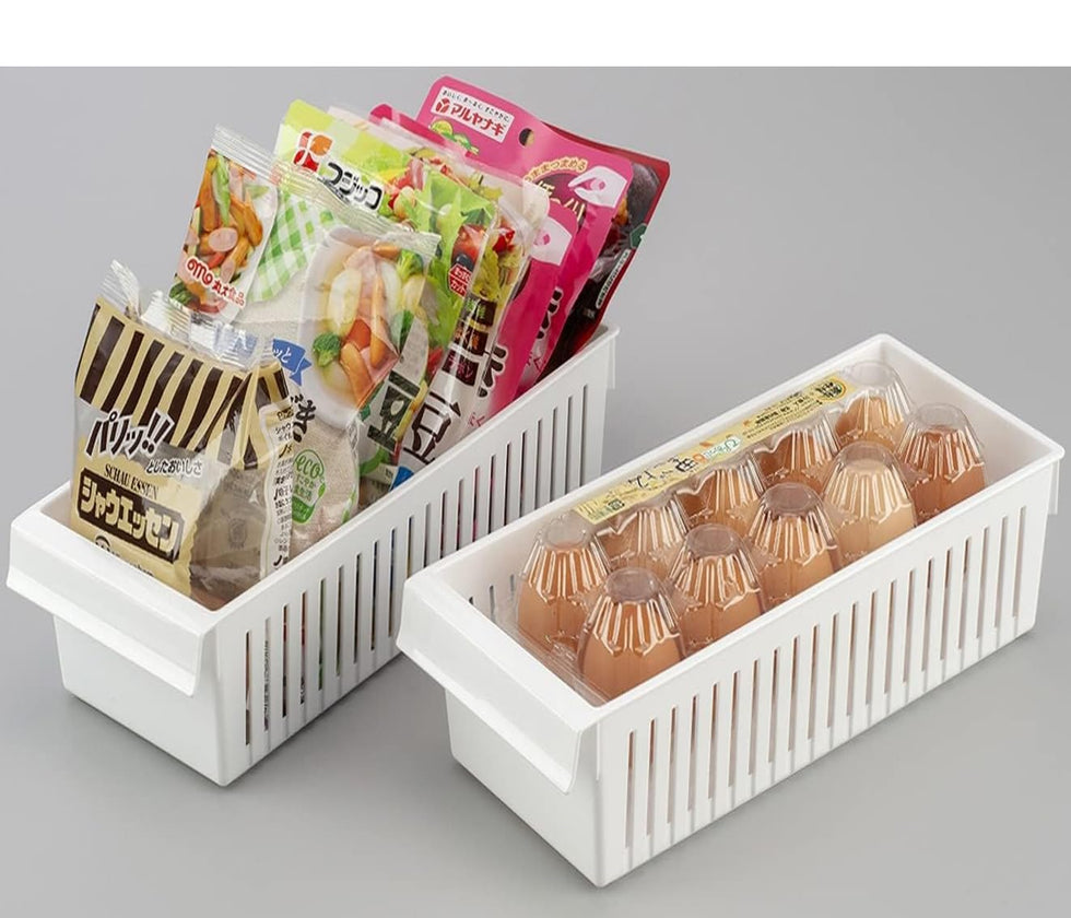 Multi-Purpose Plastic Storage Basket – Ventilated Home Organizer