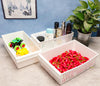 Multi-Purpose Plastic Storage Basket – Ventilated Home Organizer GH