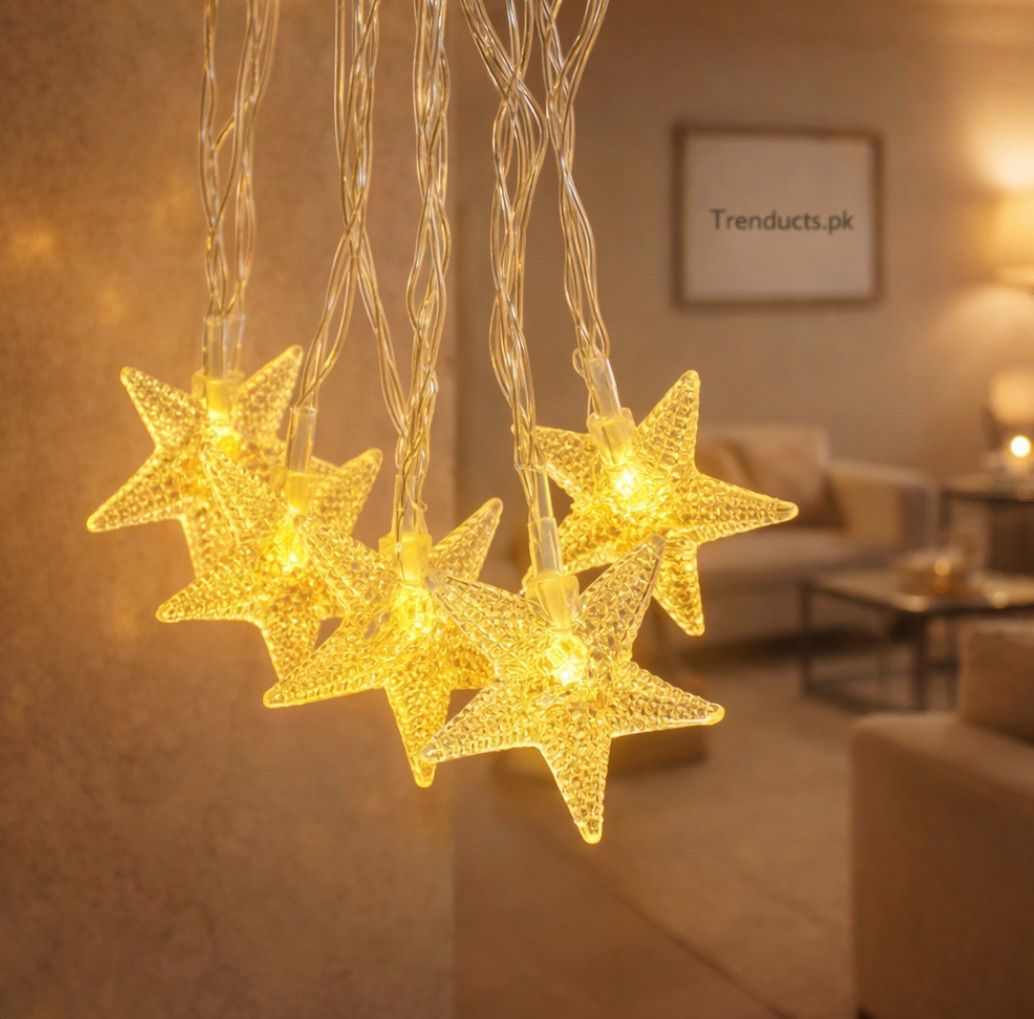 Star String Lights - Ramadan & Eid Festive Glow ZZ