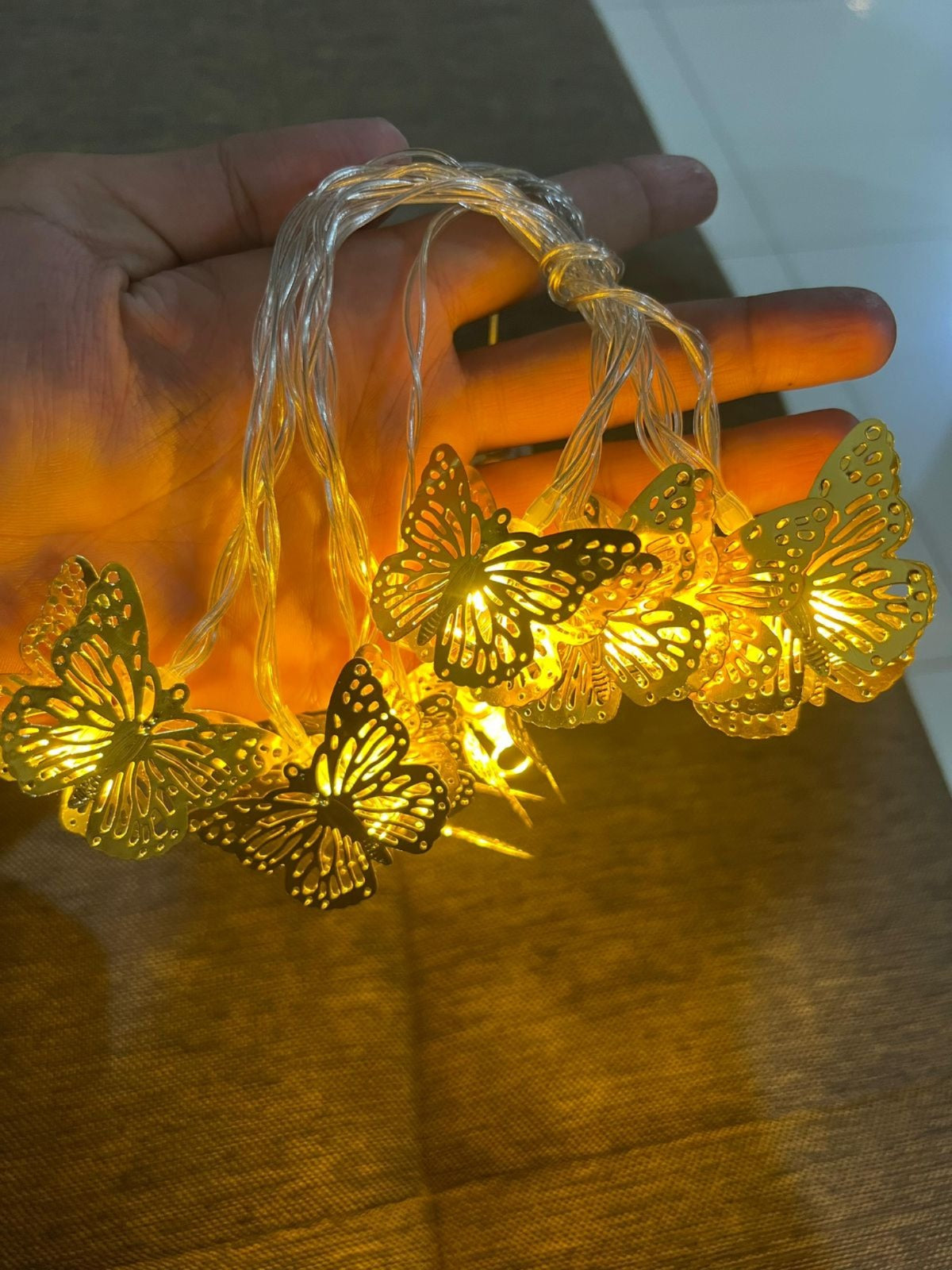 Butterfly Fairy String Lights - Enchanted Garden LED Glow