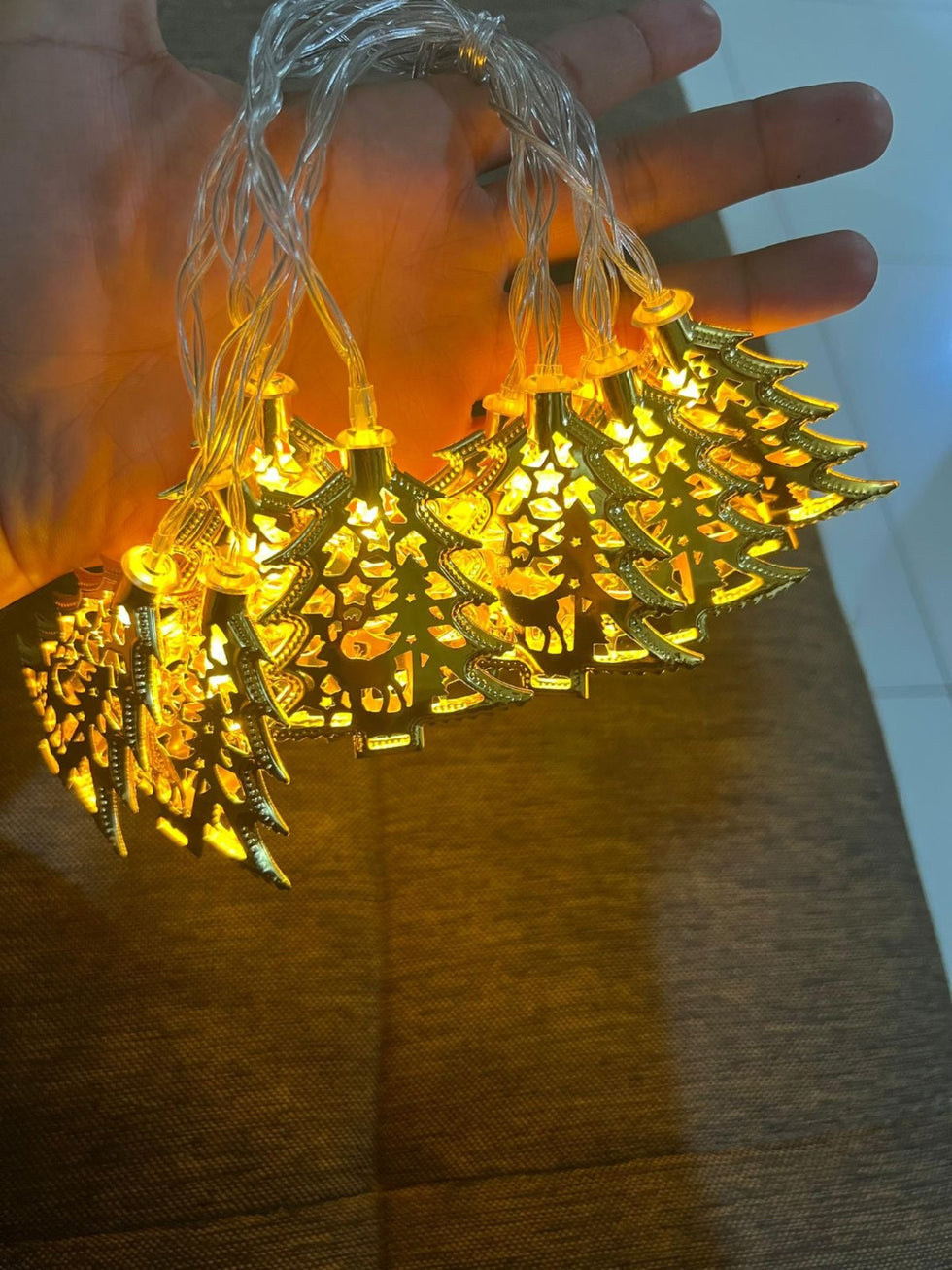 Tree Shape String Lights - Enchanted Forest LED Glow