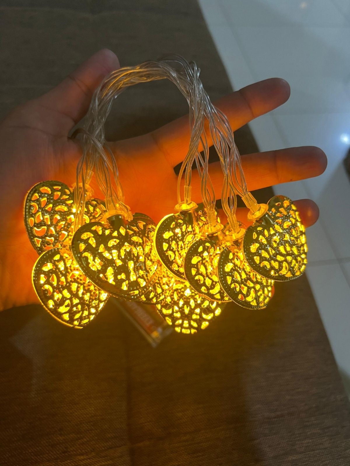 Heart String Lights - Romantic LED Fairy Glow