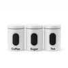 HausRoland Modern Speckled Container Set – 3-Piece Airtight Kitchen Canisters Trenducts.pk