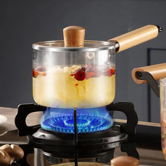 High Borosilicate Glass Stew Pot
