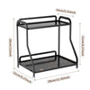 Alpine Marble - Minimalist Multi - Tier Bathroom Rack