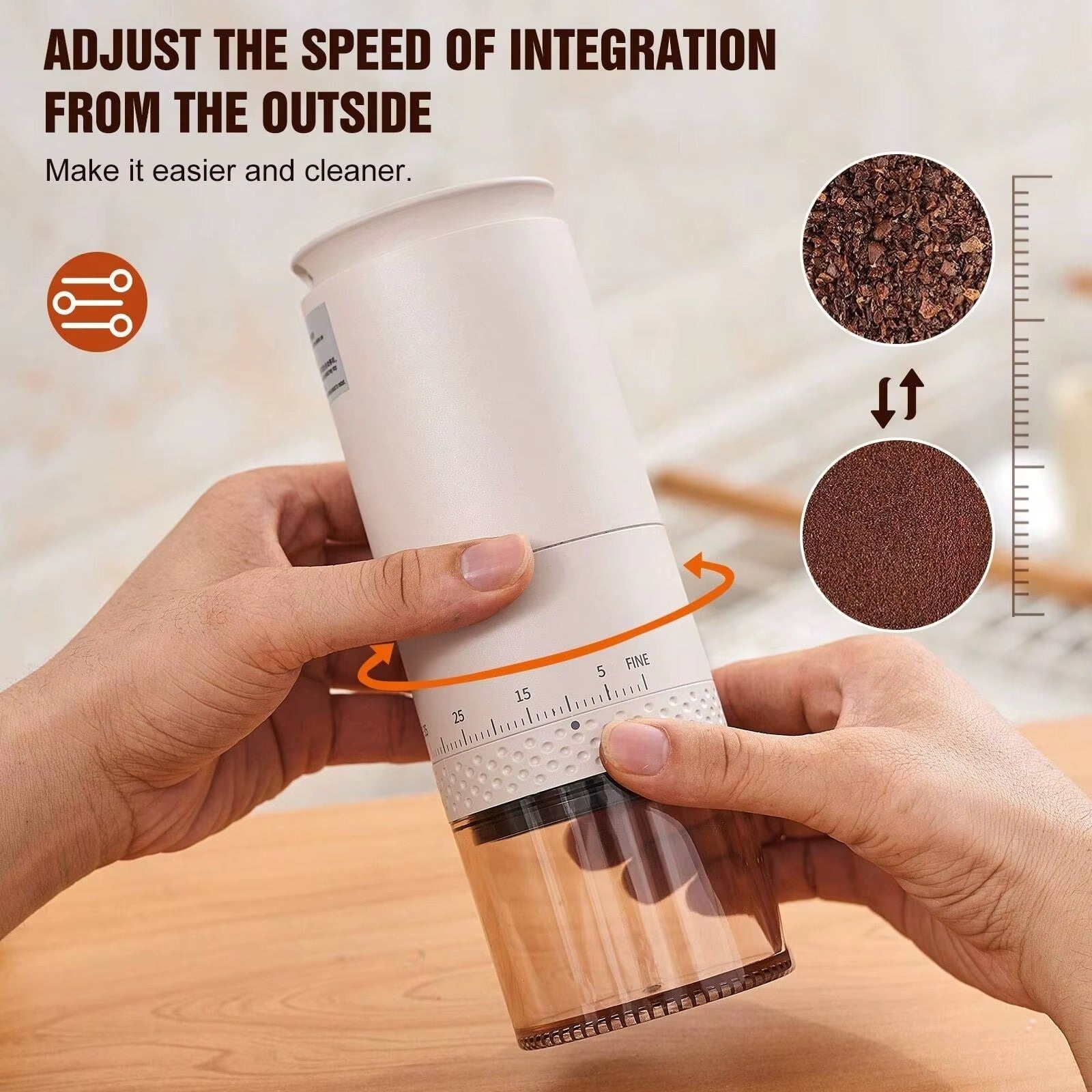 Electric Precision Coffee Grinder