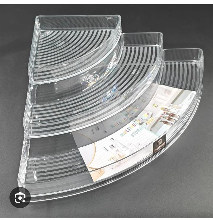 3 Tier Acrylic Corner Step Organizer