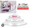 3 Tier Acrylic Corner Step Organizer