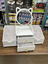2 Drawer Vanity Mirror & Makeup Organizer