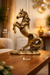 Royal Majesty Grand Golden Horse Sculpture