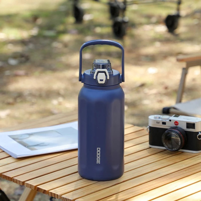 Dodge 1000ml Thermos - Premium Insulated Bottle (Random color)