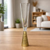 Hammered Champagne Flutes – Elegant Set of 4
