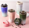 510ml Vacuum Flask Coffee Cup with Temperature Display (Random Color)