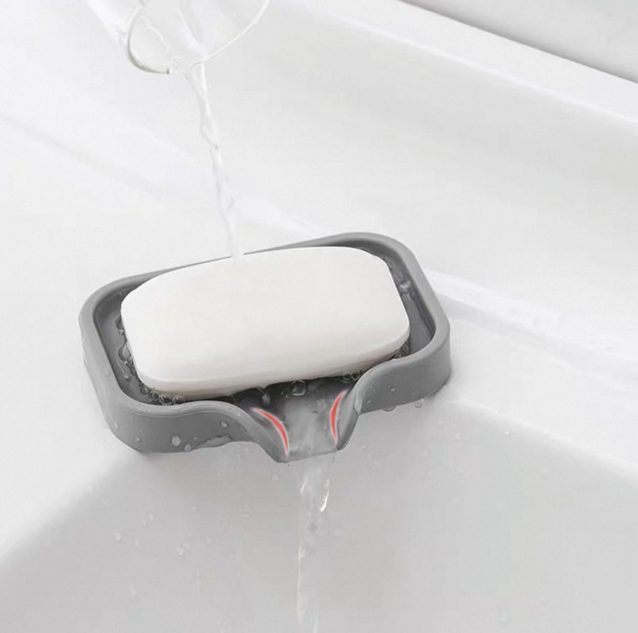 Drain Pro-Silicone Draining Soap Tray