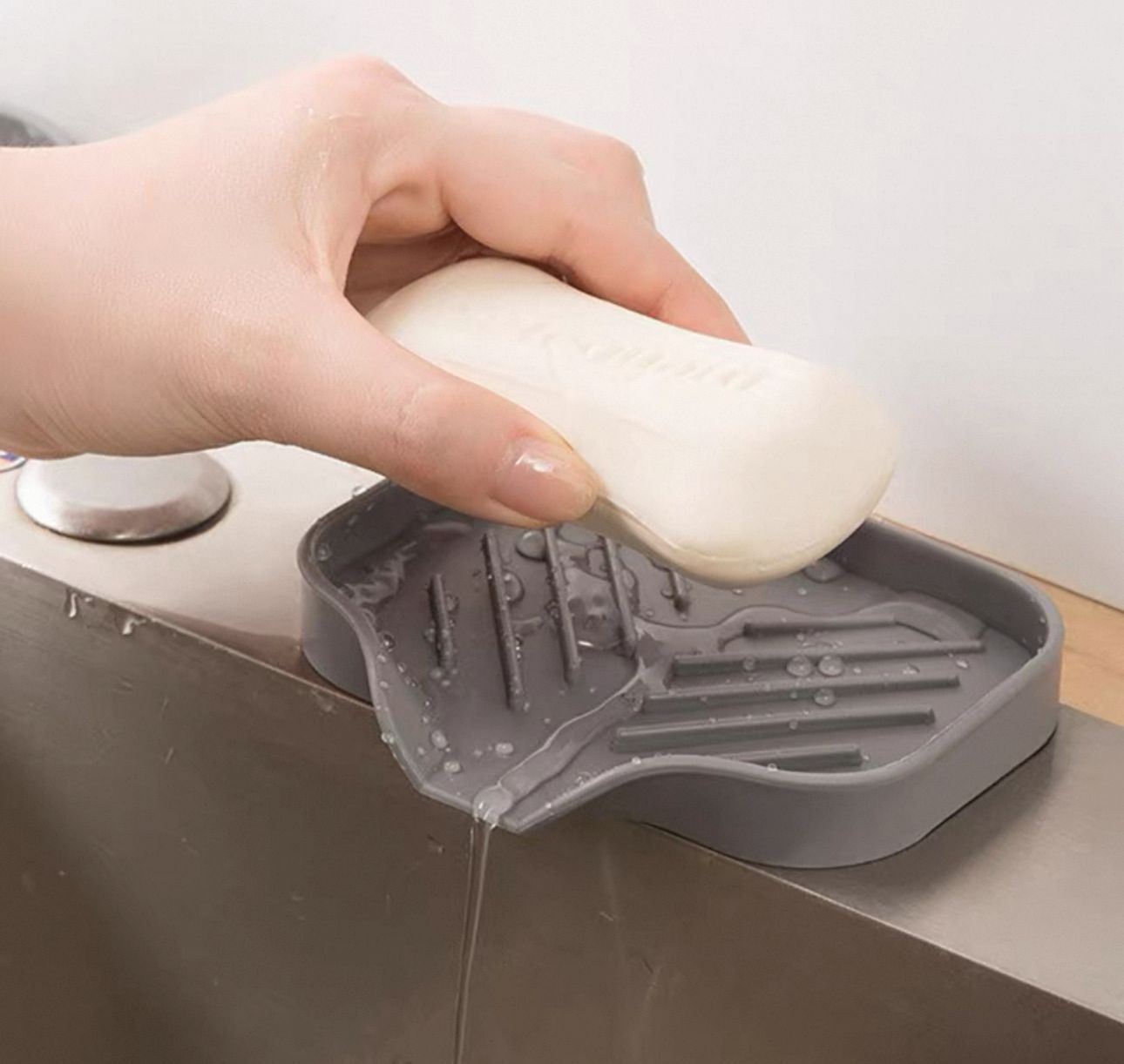 Drain Pro-Silicone Draining Soap Tray