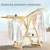 Foldable Gold Metal Laundry Drying Rack