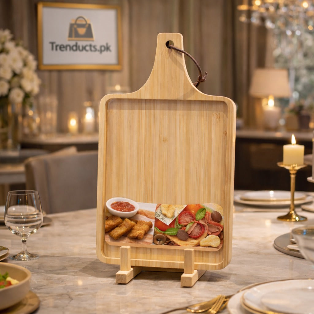 Bamboo Wood Platter Food Tray
