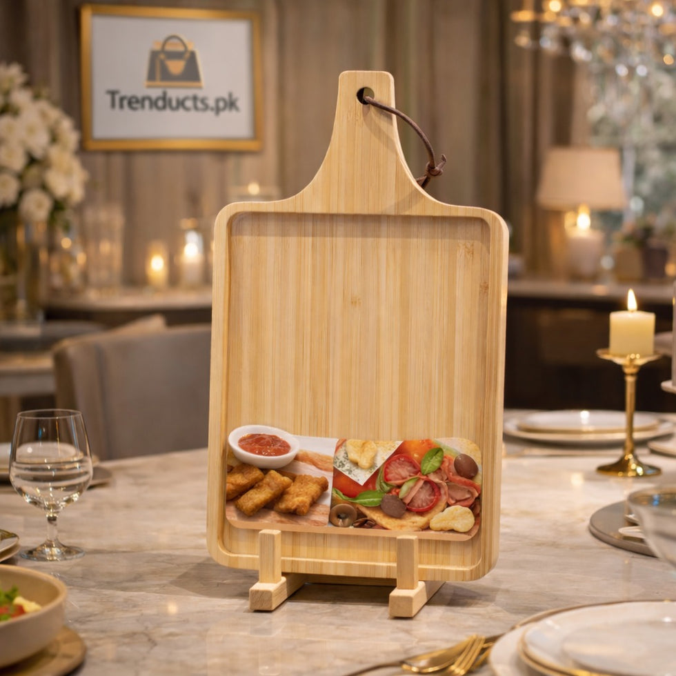 Bamboo Wood Platter Food Tray