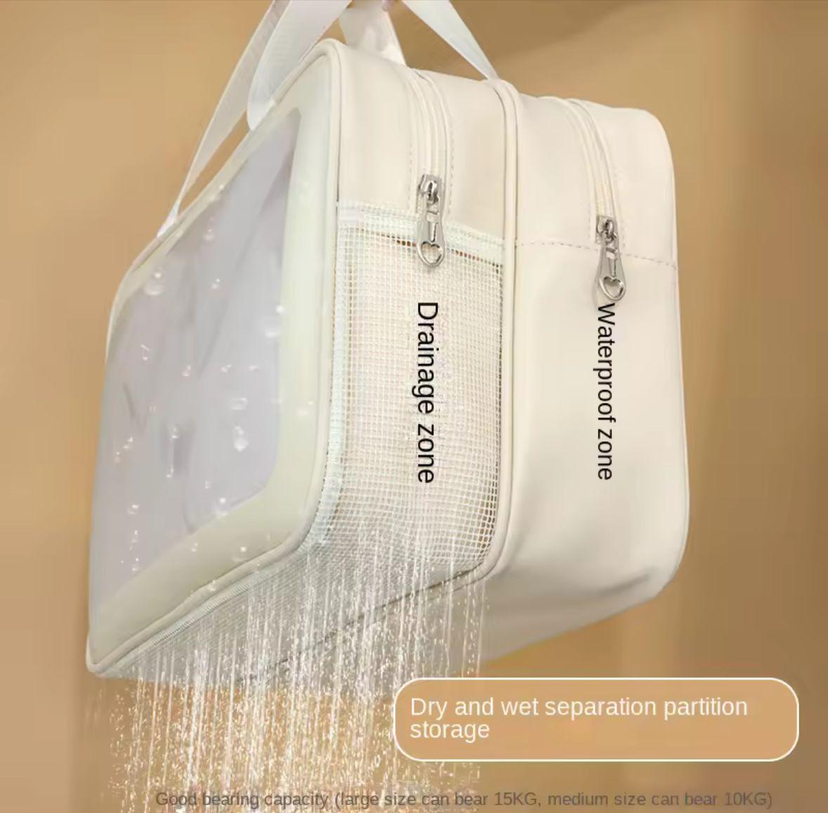Adjustable Double-Partition Drainer Bag