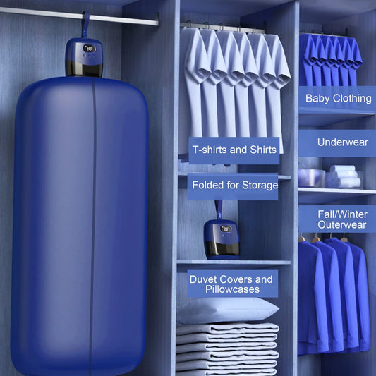 Mini Portable Folding Dryer – Smart Automatic Clothes & Garment Dryer