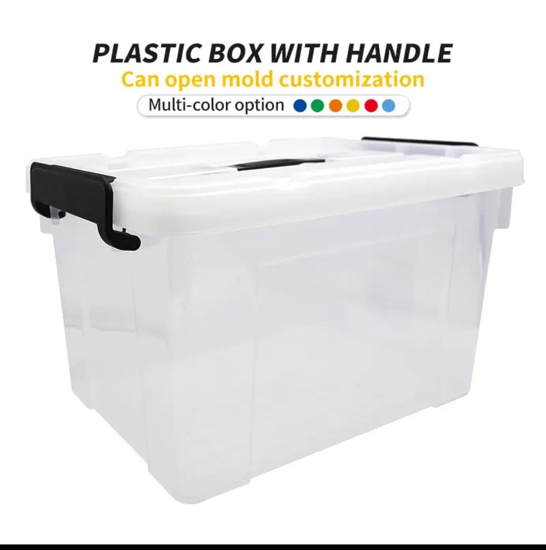 Premium Heavy-Duty Storage Box with Handle