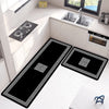 Premium 2-Piece Anti-Slip Runner Set – Large Waterproof Nappa Fabric Mats