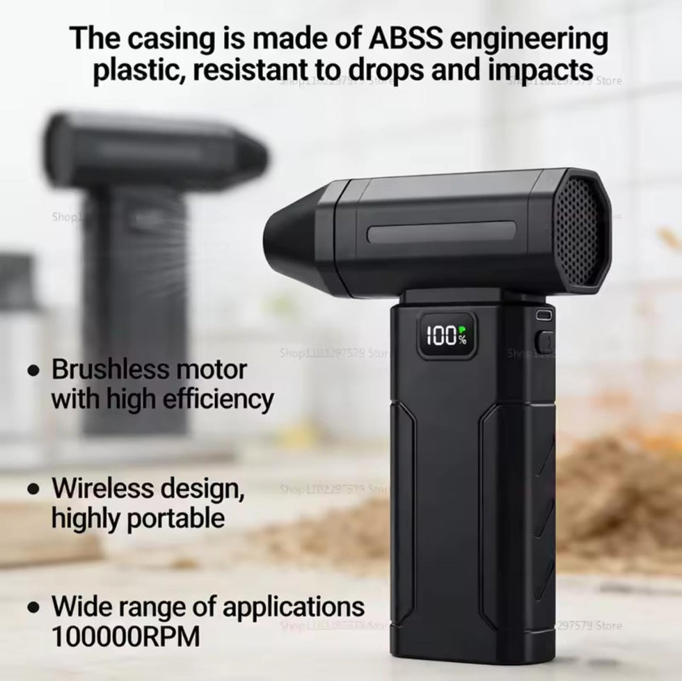 High Speed Mini Turbo Blower - Wireless Jet Fan