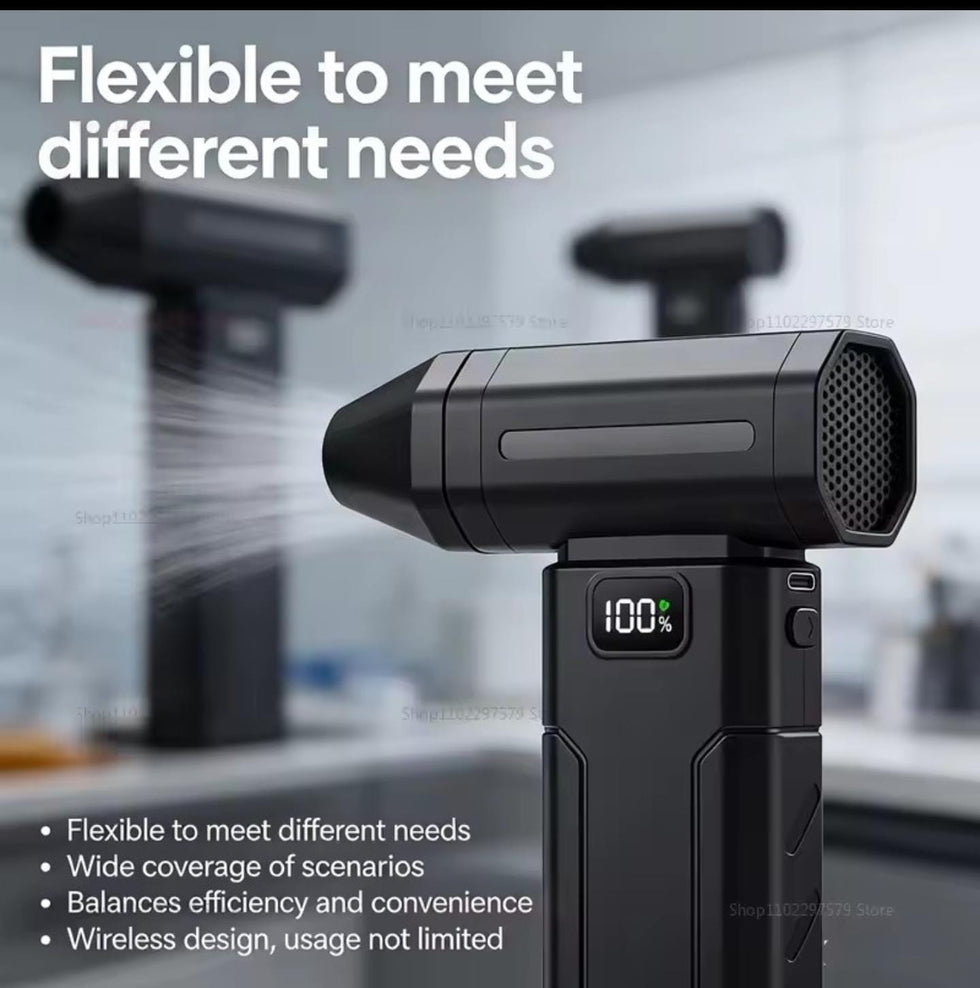 High Speed Mini Turbo Blower - Wireless Jet Fan