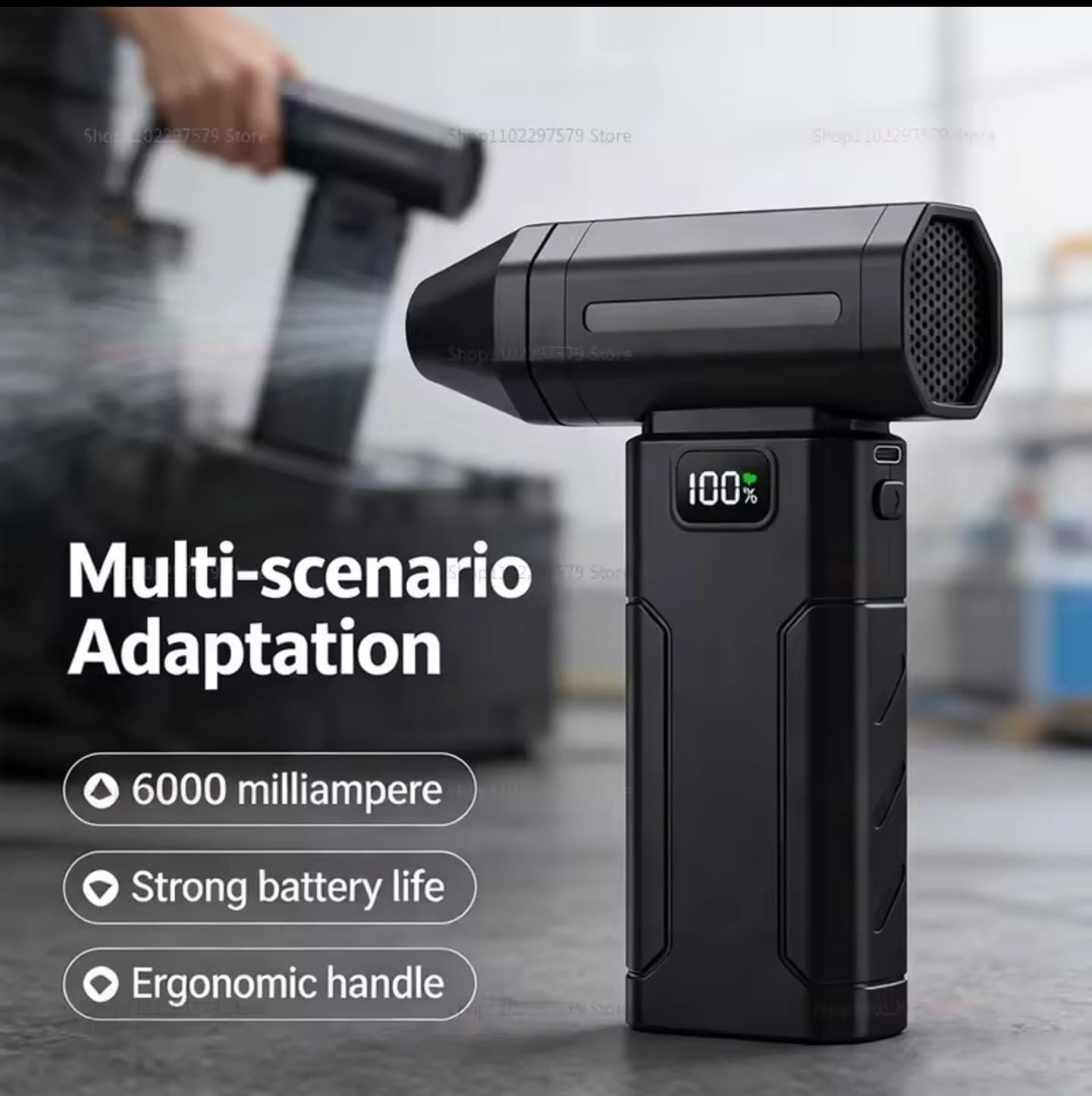 High Speed Mini Turbo Blower - Wireless Jet Fan